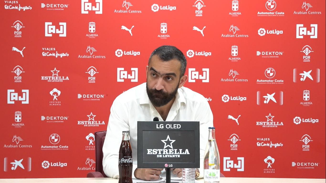Mohamed El Assy: «Hemos aprendido de nuestros errores» en el Almería