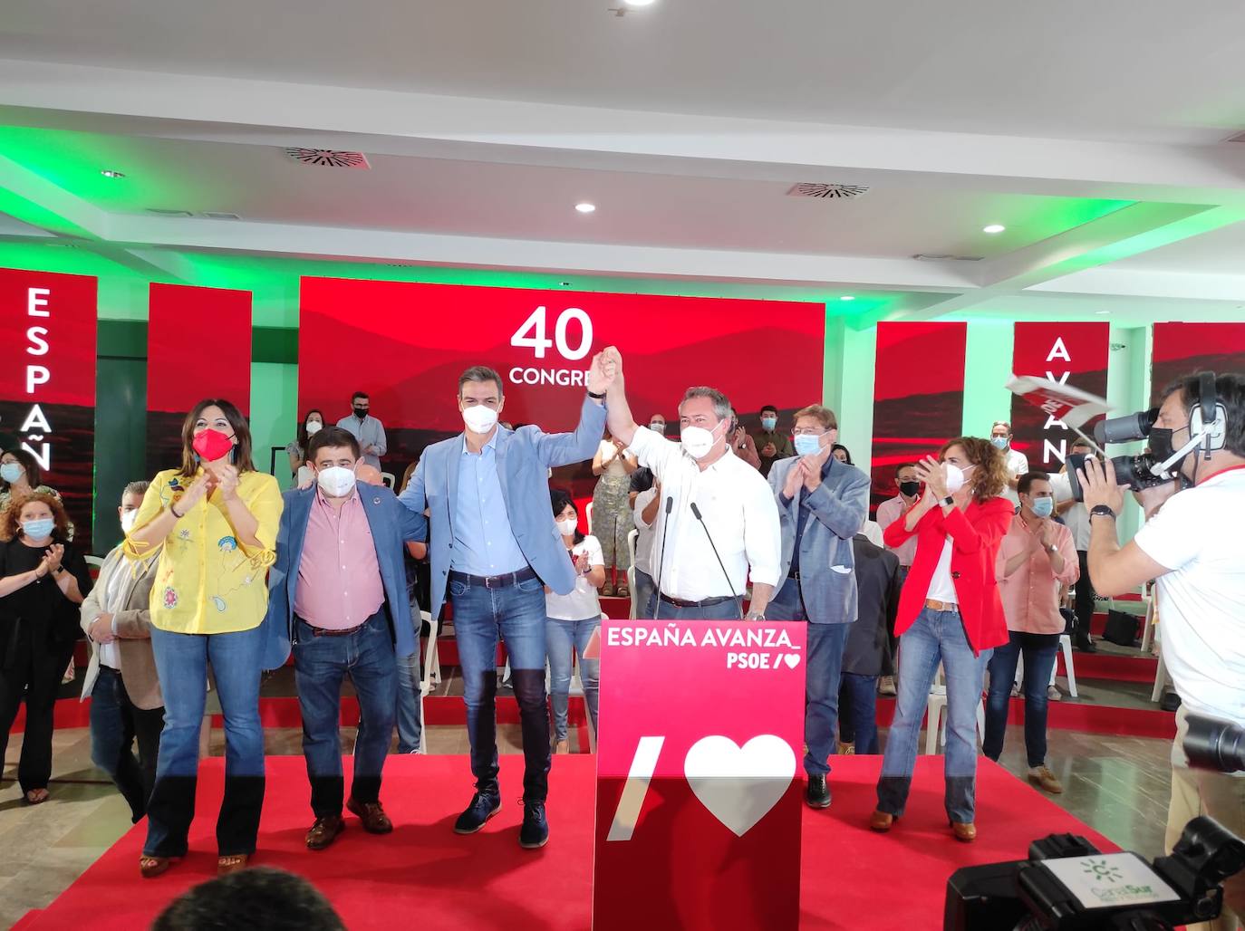 Pedro Sánchez inicia en Jaén su carrera al 40 congreso del PSOE