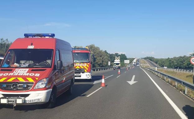 Dos fallecidos en un accidente de tráfico en la A-32, en Ibros