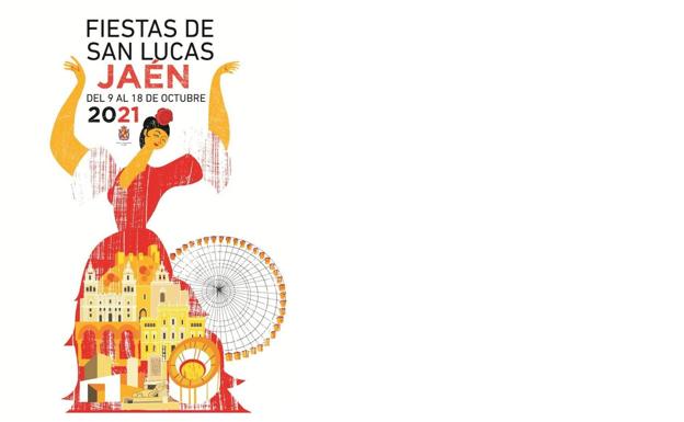 Una bailaora atlante, cartel elegido para la Fiestas de San Lucas 2021