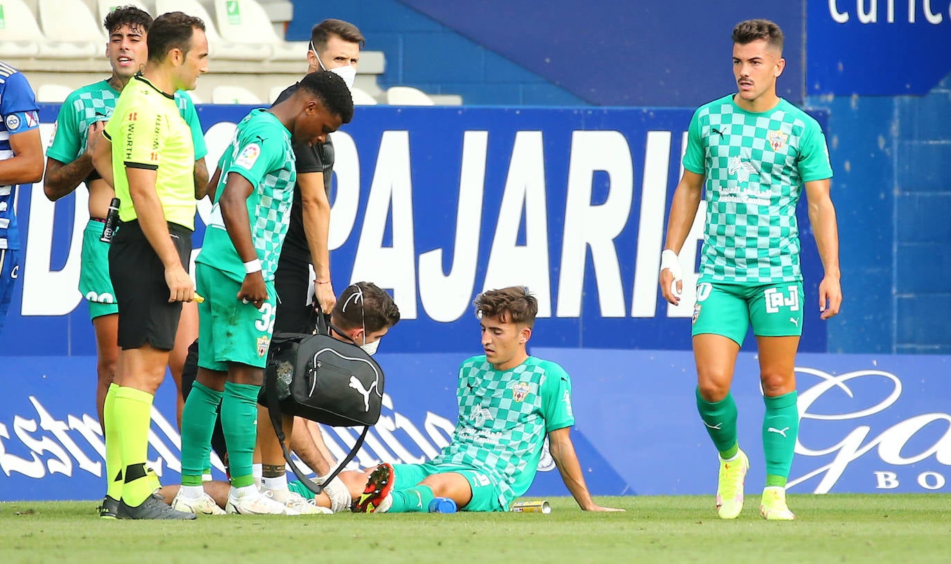 El Almería, pendiente de evolución