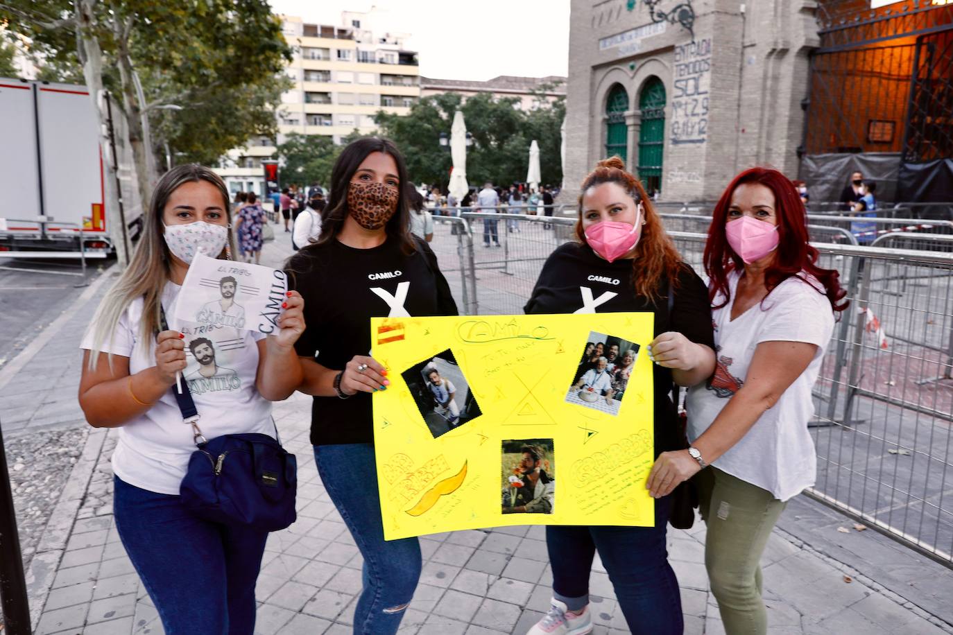 «Si Camilo viene a Graná, nosotras viajamos a Graná»