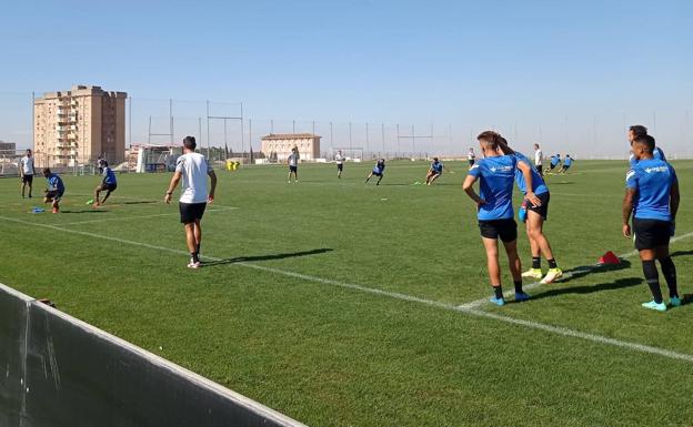 Un entrenamiento divertido a dos días de ir al Camp Nou