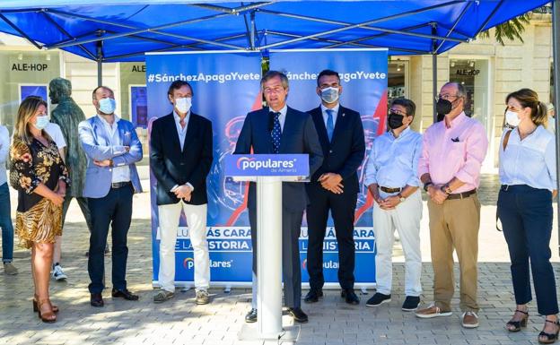 El PP difundirá pueblo a pueblo su propuesta para rebajar el precio de la electricidad