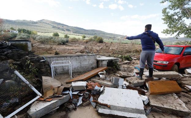 Íllora y Montefrío pedirán la declaración de zona catastrófica por la tromba de agua