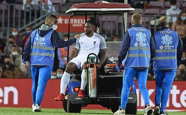 Eteki presenta una lesión de grado II en el isquiosural derecho