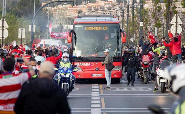 El equipo se concentrará y llegará en autobús al estadio el domingo