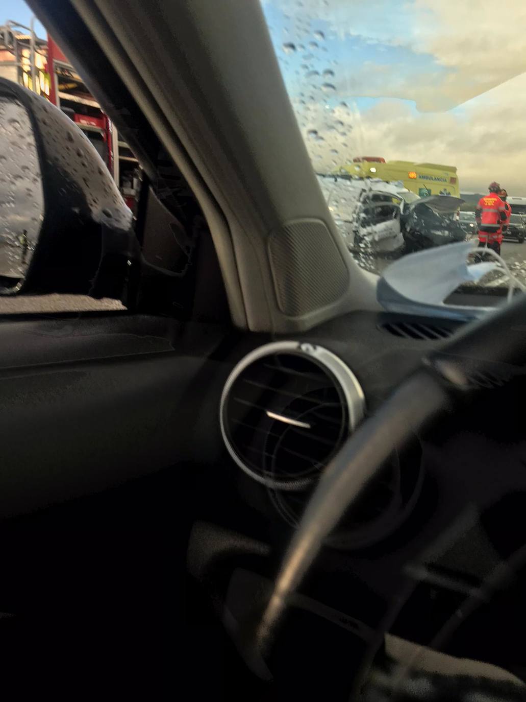 Dos heridos, uno de ellos grave, es el resultado de la colisión entre dos vehículos en la A-316, en Alcaudete