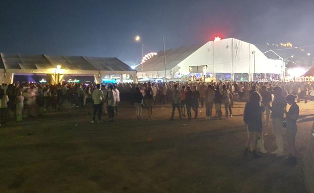 Primera noche «tranquila» en la fiesta de San Lucas