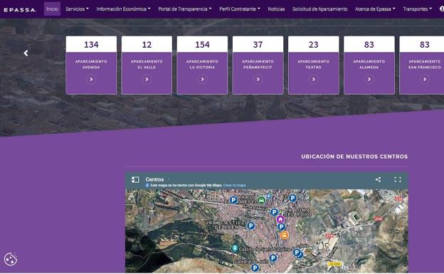 La nueva web de Epassa permite reservar 'parking' o saber si el coche se lo llevó la grúa