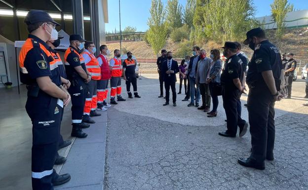 Unas cien personas conforman el dispositivo de seguridad en el ferial de Jaén