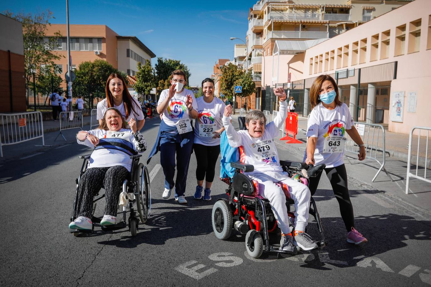 Deporte y solidaridad, de la mano en el Zaidín