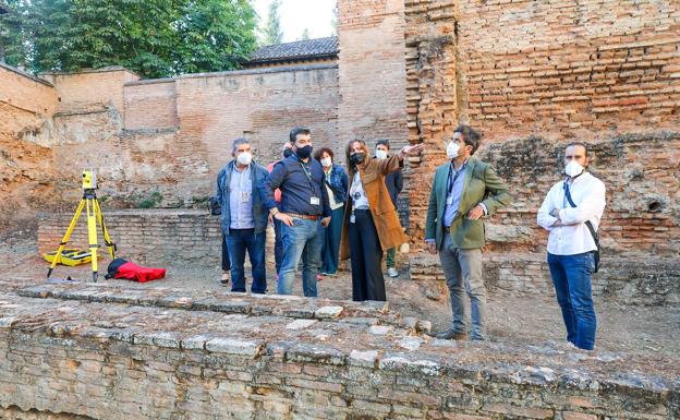La Alhambra inicia trabajos arqueológicos en el jardín de la Alamedilla