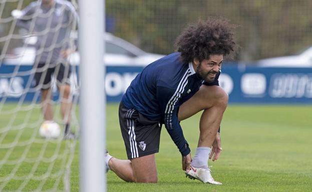 Aridane entrena con Osasuna y Kike García lo hace solo parcialmente