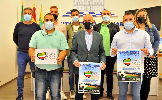 Solidaridad con los afectados por el volcán de La Palma a través del fútbol