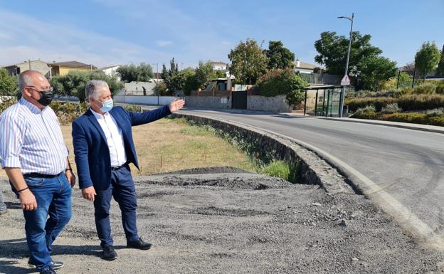La travesía de Gójar contará con dos nuevas rotondas para evitar los atascos en hora punta