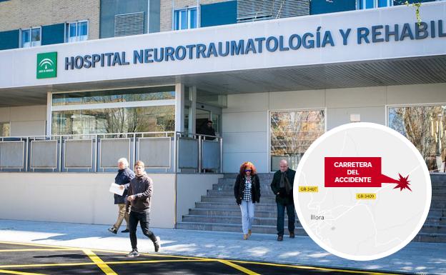 Un nuevo accidente en el término de Íllora deja dos personas heridas y evacuadas a un hospital de Granada