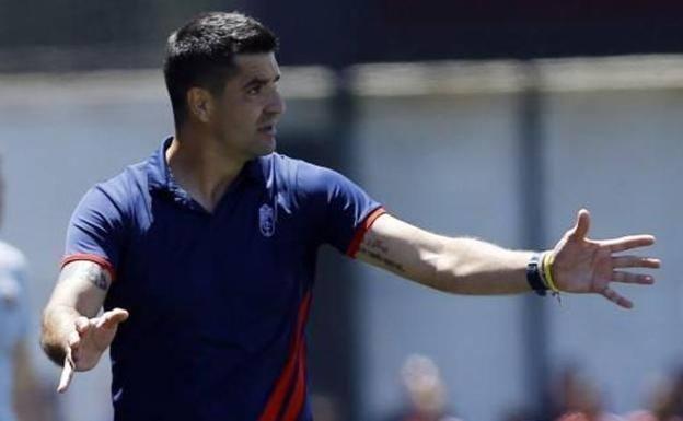 Torrecilla pide a sus jugadores que «se pongan el mono de trabajo» para poder ganar al Intercity