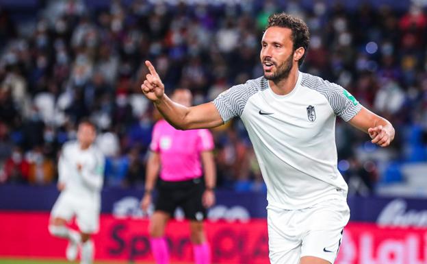 Germán anota el gol 4.500 del Granada