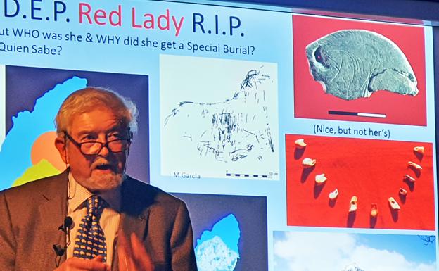 Conferencia de Lawrence Straus sobre la 'Dama Roja'