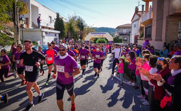 Paso a paso en el Valle contra el cáncer