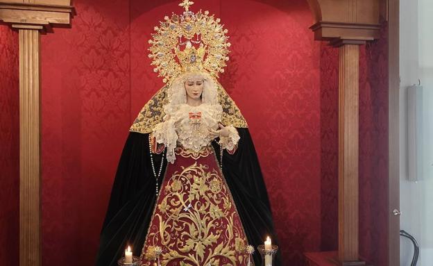 La Virgen de la Salud hará una salida en extraordinaria al Clínico 19 meses después