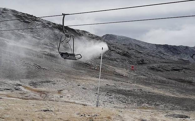 La Aemet pronostica nieve este fin de semana en Sierra Nevada