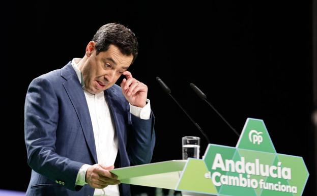 Las lágrimas de Juanma Moreno