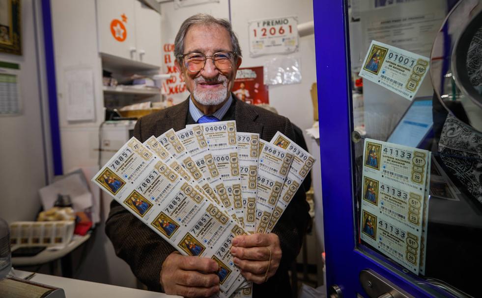 El lotero granadino de los dos Gordos: «Vendí el mayor premio de la historia de España»