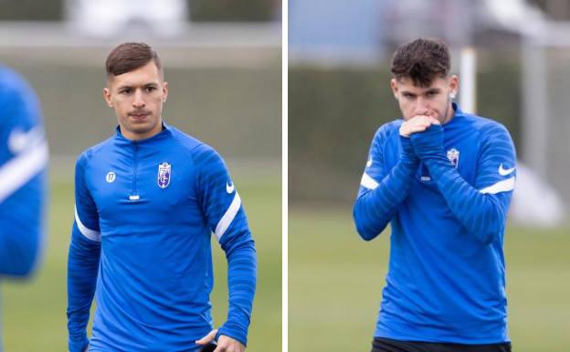 Los extremos del filial refuerzan al Granada en Copa