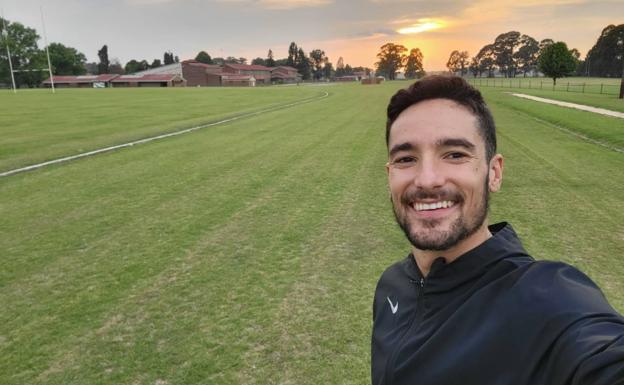 El atleta granadino Ignacio Fontes, en Sudáfrica: «Aquí no hay tanto alarmismo con Ómicron»