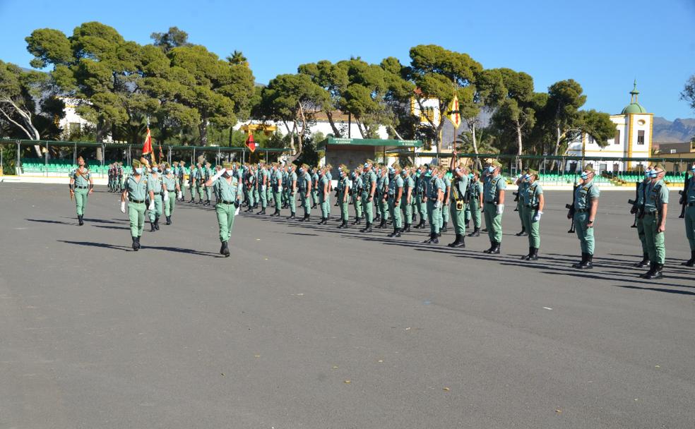 La Artillería de La Legión honra a su patrona