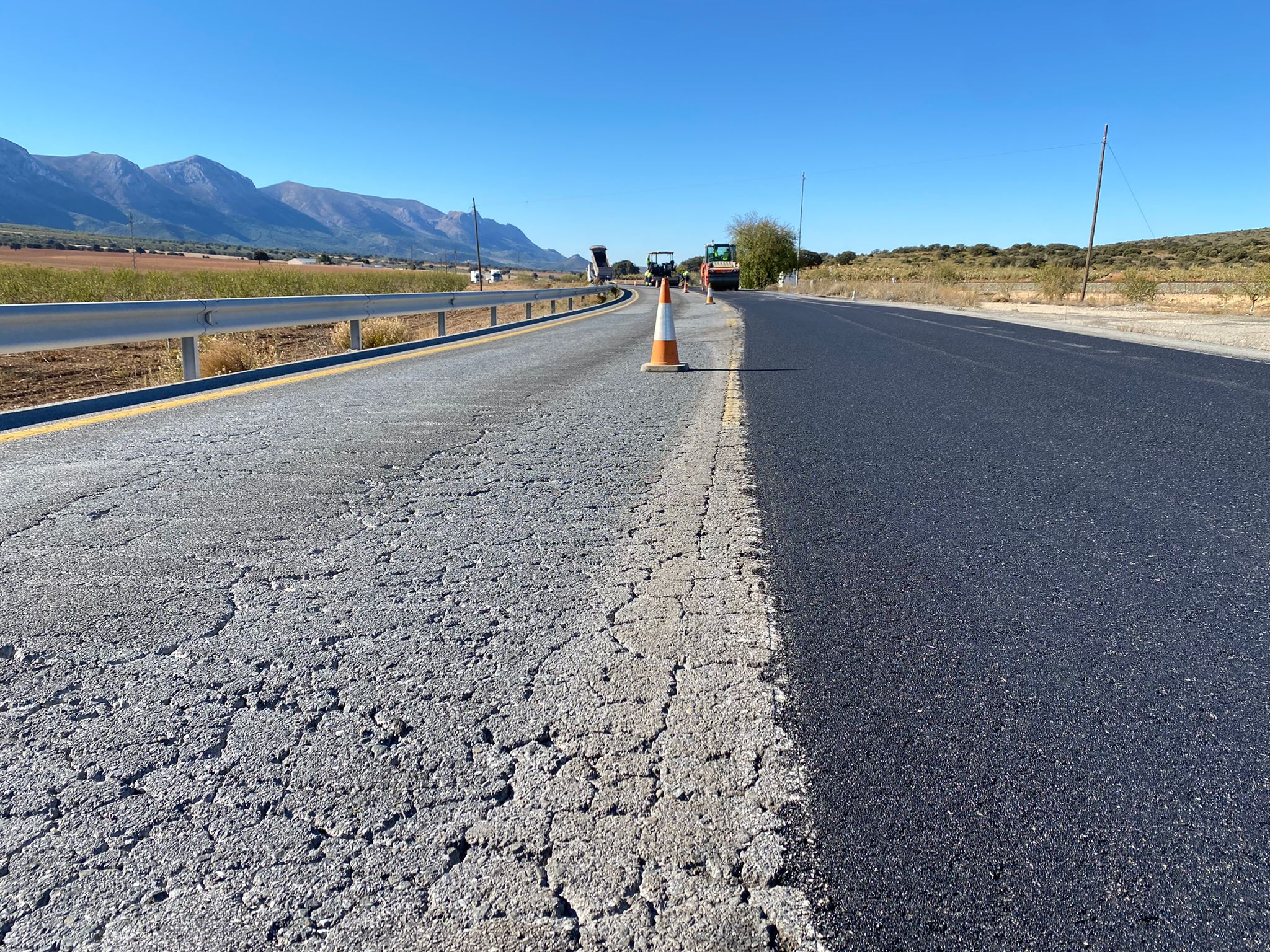 La Junta tramita el refuerzo de 9 kilómetros de firme de la A-92 entre Granada y Santa Fe