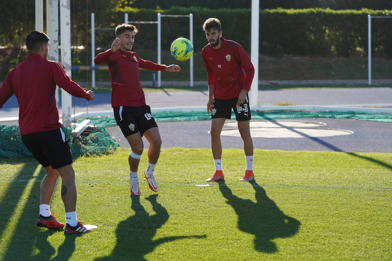 En el Almería no se pierden ni los entrenos voluntarios