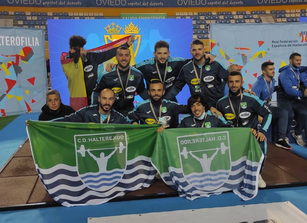 El Halterejido conquista la plata en la Copa del Rey celebrada en Oviedo