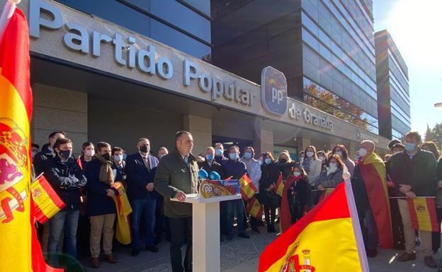 El PP pide una financiación igualitaria para Andalucía en el Día de la Constitución