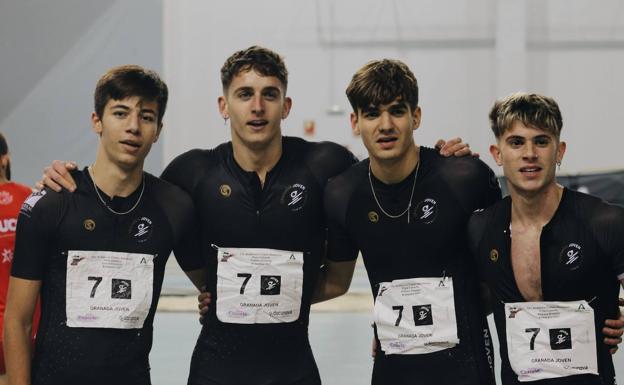 Los cuatro atletas granadinos que han batido un récord andaluz sub-20 y sub-23