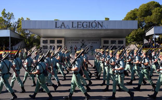 La Legión conmemora la Patrona de España