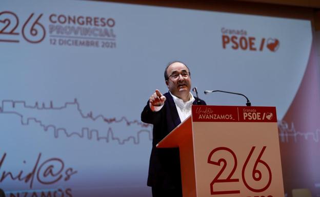 Iceta: «El PP ha decidido hipotecarse a Vox, ser un percherón que camina hacia atrás»