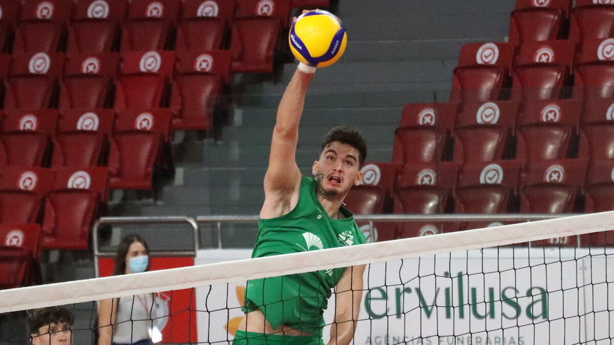 El central David López, otro representante de Unicaja Almería en el equipo ideal