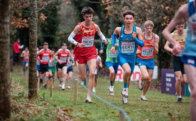 El atarfeño Manuel Jiménez cumple en el Europeo sub-20 de cross