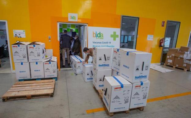 La provincia de Jaén recibe 12.500 dosis infantiles en una primera tanda que inoculará desde mañana