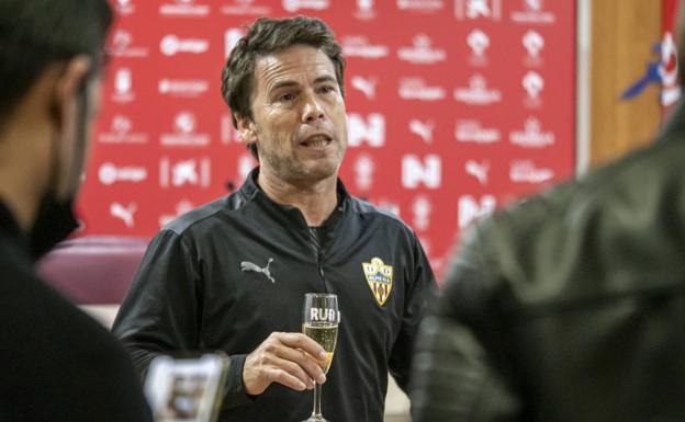 Rubi: «Pensamos en Amorebieta, pero también que acabamos el año en Lugo»