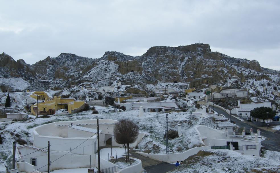 El barrio de las Cuevas de Guadix