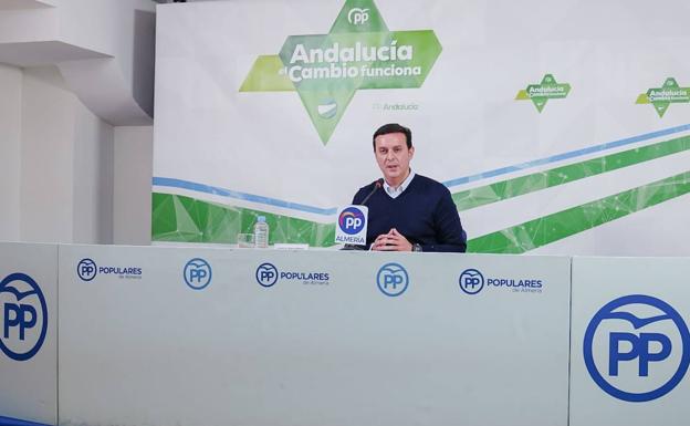 Javier Aureliano García defiende un PP de Almería «más unido que nunca»