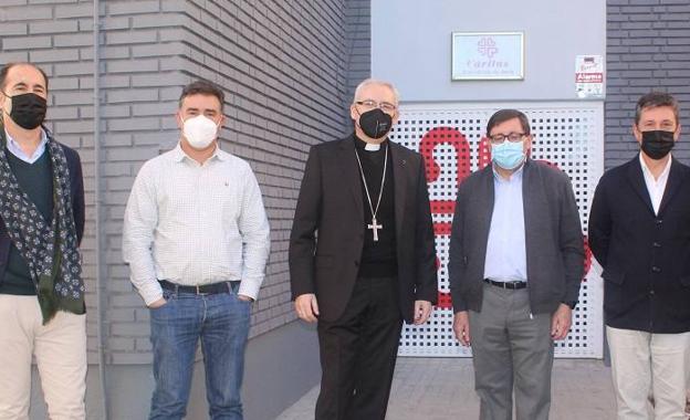 El obispo conoce, desde dentro, el trabajo que realiza Cáritas