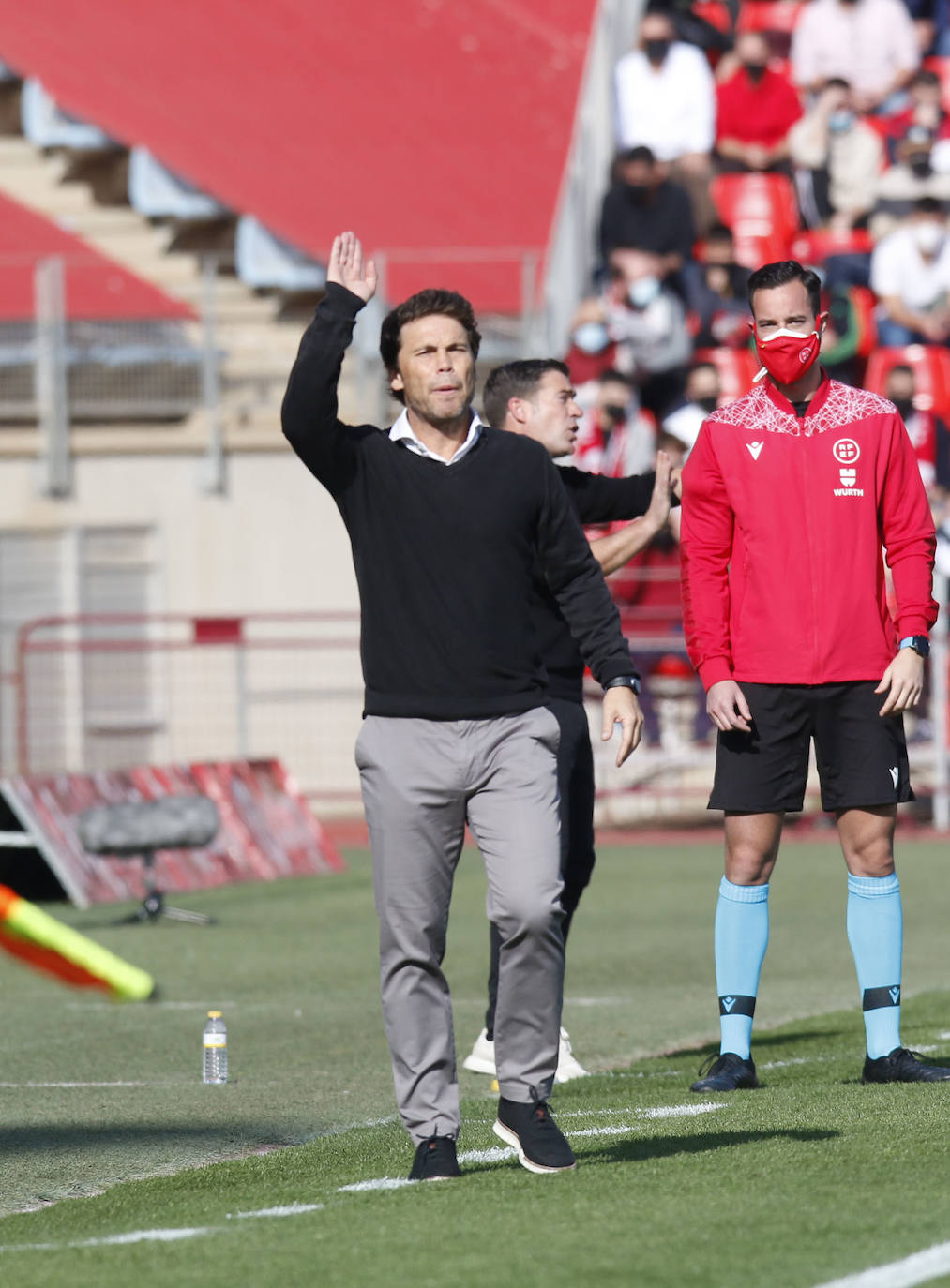 Rubi asegura que en el Almería «nos hemos sentido maltratados»