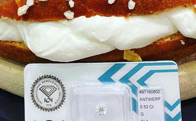 El roscón de Reyes que esconde un diamante de 2.500 euros