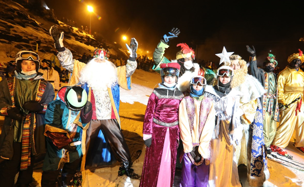 Melchor, Gaspar y Baltasar cambian Oriente por Sierra Nevada