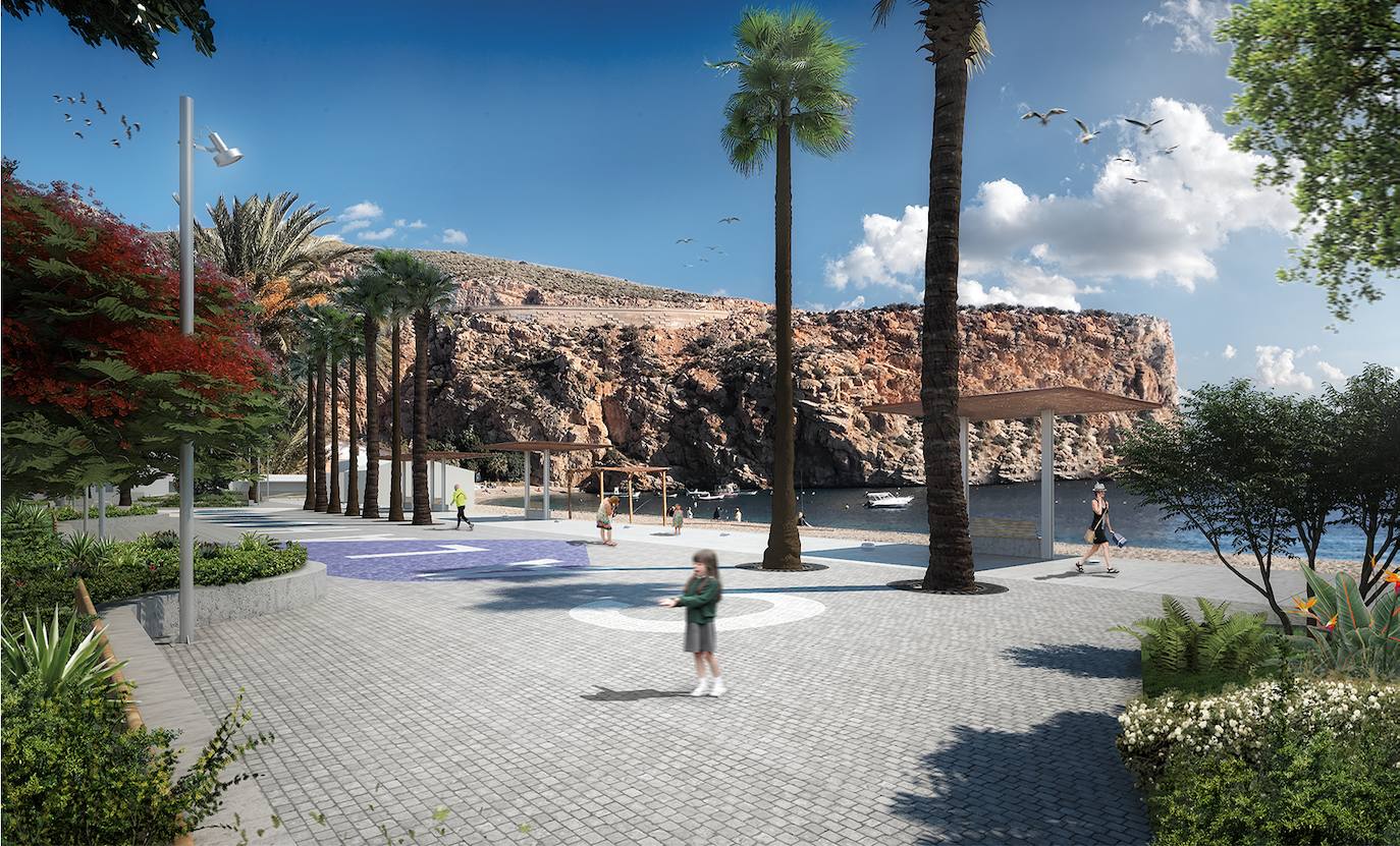 Calahonda reforma por completo el paseo marítimo después de 40 años